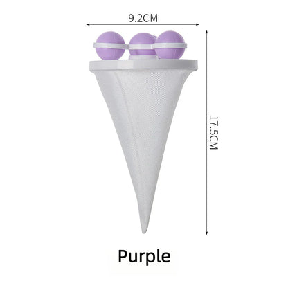 Washing Machine Filter Bag | Reusable Floating Hair Catcher Mesh for Laundry Washer