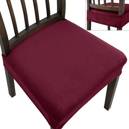 Jacquard Chair Cover – Stretch Fabric, Waterproof & Reusable