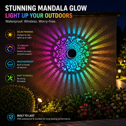 💡2026 New Solar Mandala Lights