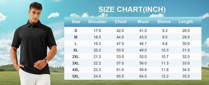 ⚡Hot Sales 49% OFF🔥3-Pack Men's Polo Shirts – Soft-Touch Short Sleeve Smart Casual Top for Work, Travel & Summer Wear