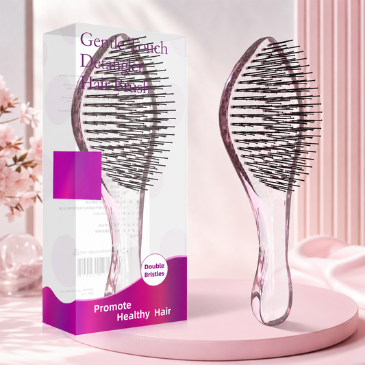 Dual-Level Detangling Brush | Professional Wet & Dry Smooth-Glide Comb 💆‍♀️✨