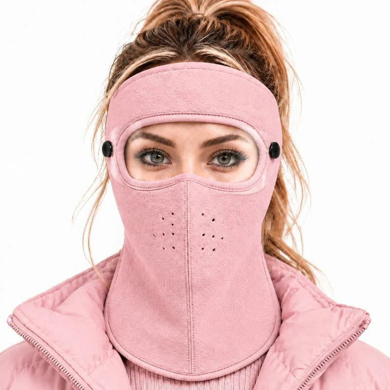 ❄️Winter Fleece Face Mask with Detachable Clear Shield