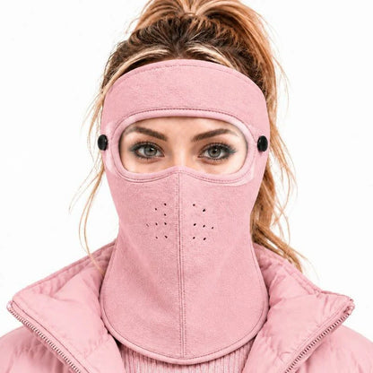 ❄️Winter Fleece Face Mask with Detachable Clear Shield