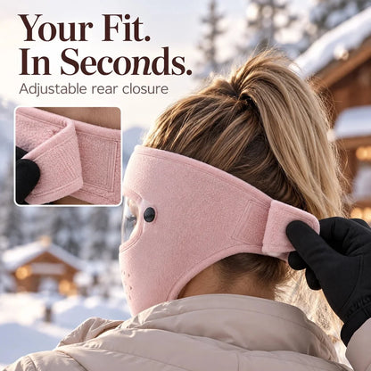 ❄️Winter Fleece Face Mask with Detachable Clear Shield