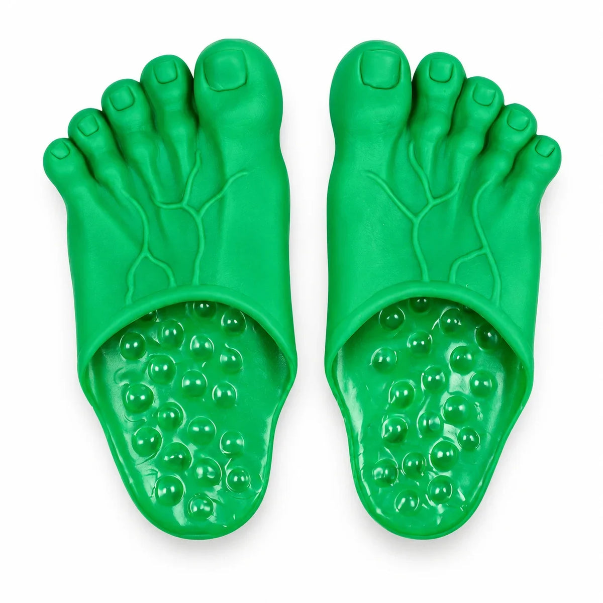 😂 WTF Are Those?! 👣 Funny Feet Slippers  — Realistic Barefoot Illusion