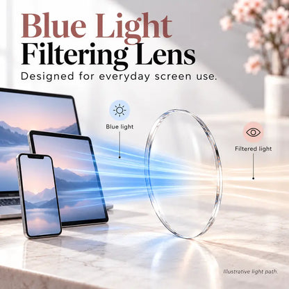 Unisex Progressive Reading Glasses, Photochromic Color Changing Lenses With Blue Light Filtering 👓