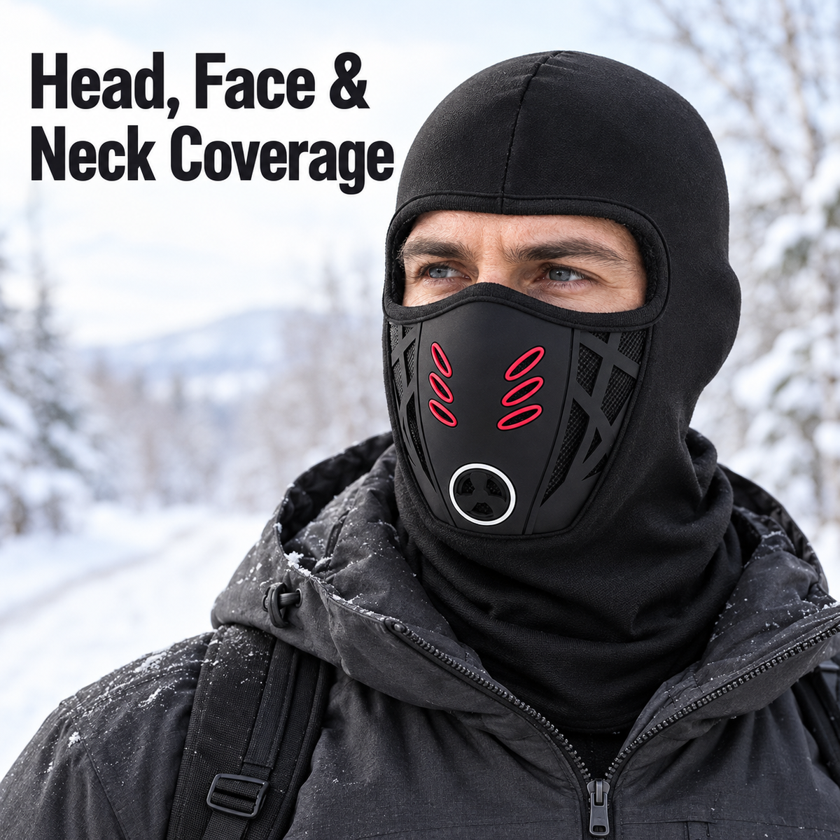❄️Unisex Fleece Winter Balaclava – Warmth for Head, Face & Neck