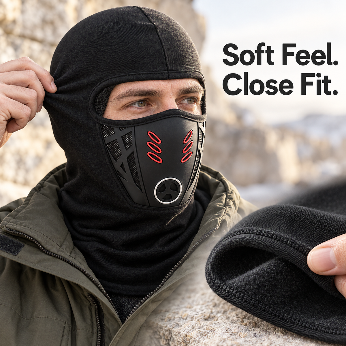❄️Unisex Fleece Winter Balaclava – Warmth for Head, Face & Neck