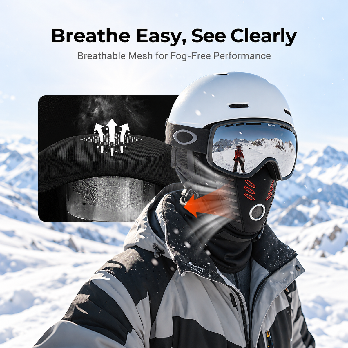 ❄️Unisex Fleece Winter Balaclava – Warmth for Head, Face & Neck