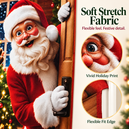 🎅Christmas Stretch Door Cover— Add a Little Christmas Wonder
