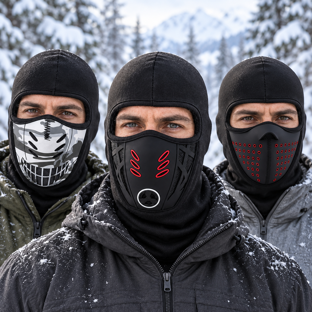 ❄️Unisex Fleece Winter Balaclava – Warmth for Head, Face & Neck