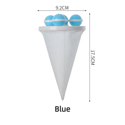 Washing Machine Filter Bag | Reusable Floating Hair Catcher Mesh for Laundry Washer