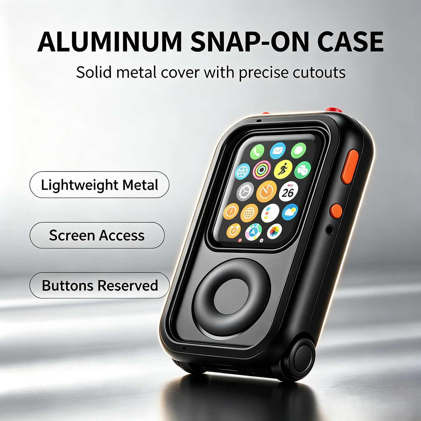 RePod Aluminum Alloy Protective Case for Watch Series The Classic iPod Reborn on Your Watch