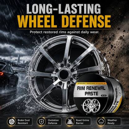 ✨ All-in-One Wheel Care & Restoration Paste | Clean, Polish & Protect 🚗