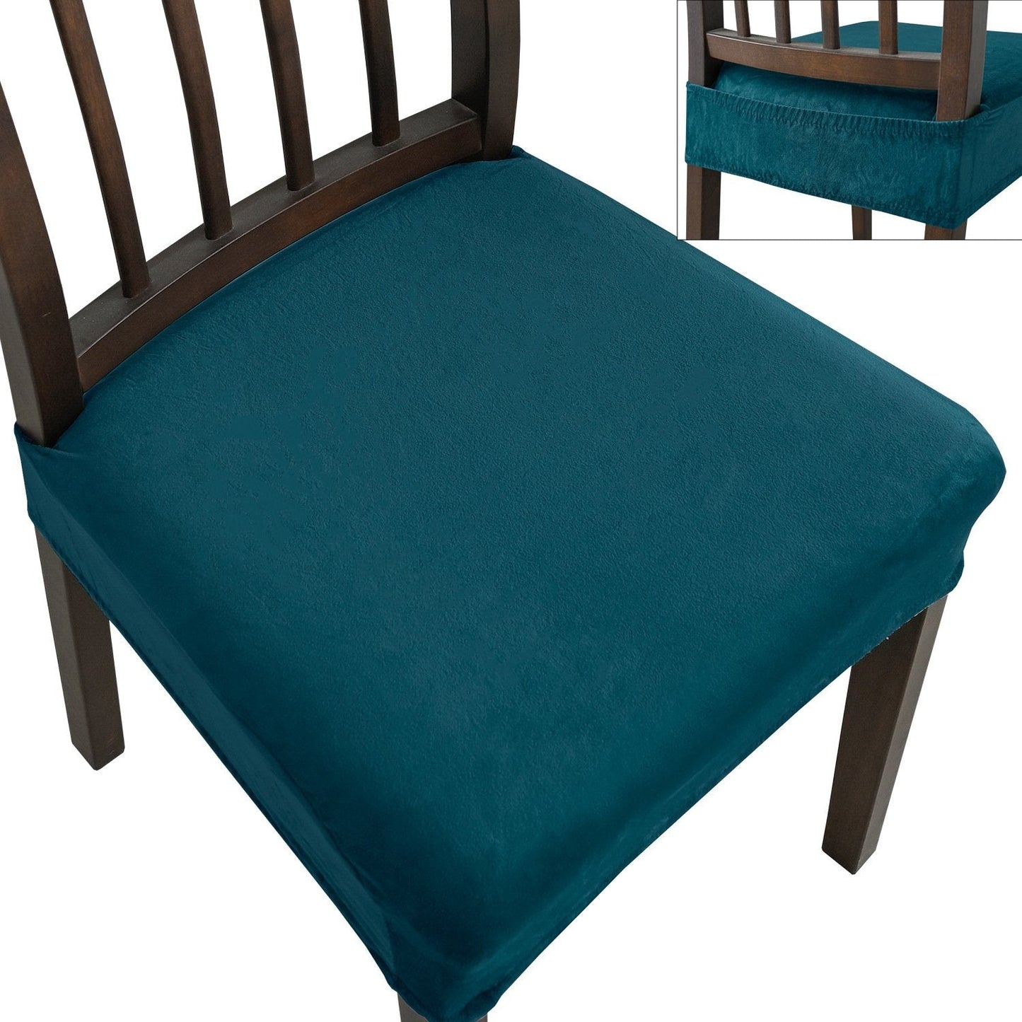 Jacquard Chair Cover – Stretch Fabric, Waterproof & Reusable