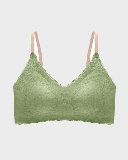 Breathable Lace Lift Bra