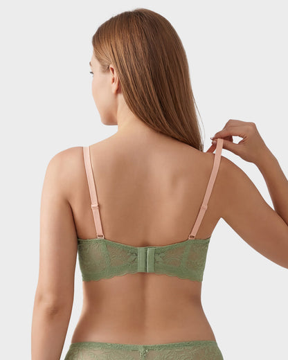 Breathable Lace Lift Bra