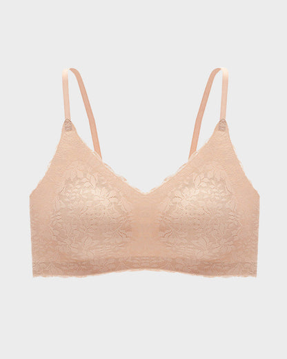 Breathable Lace Lift Bra