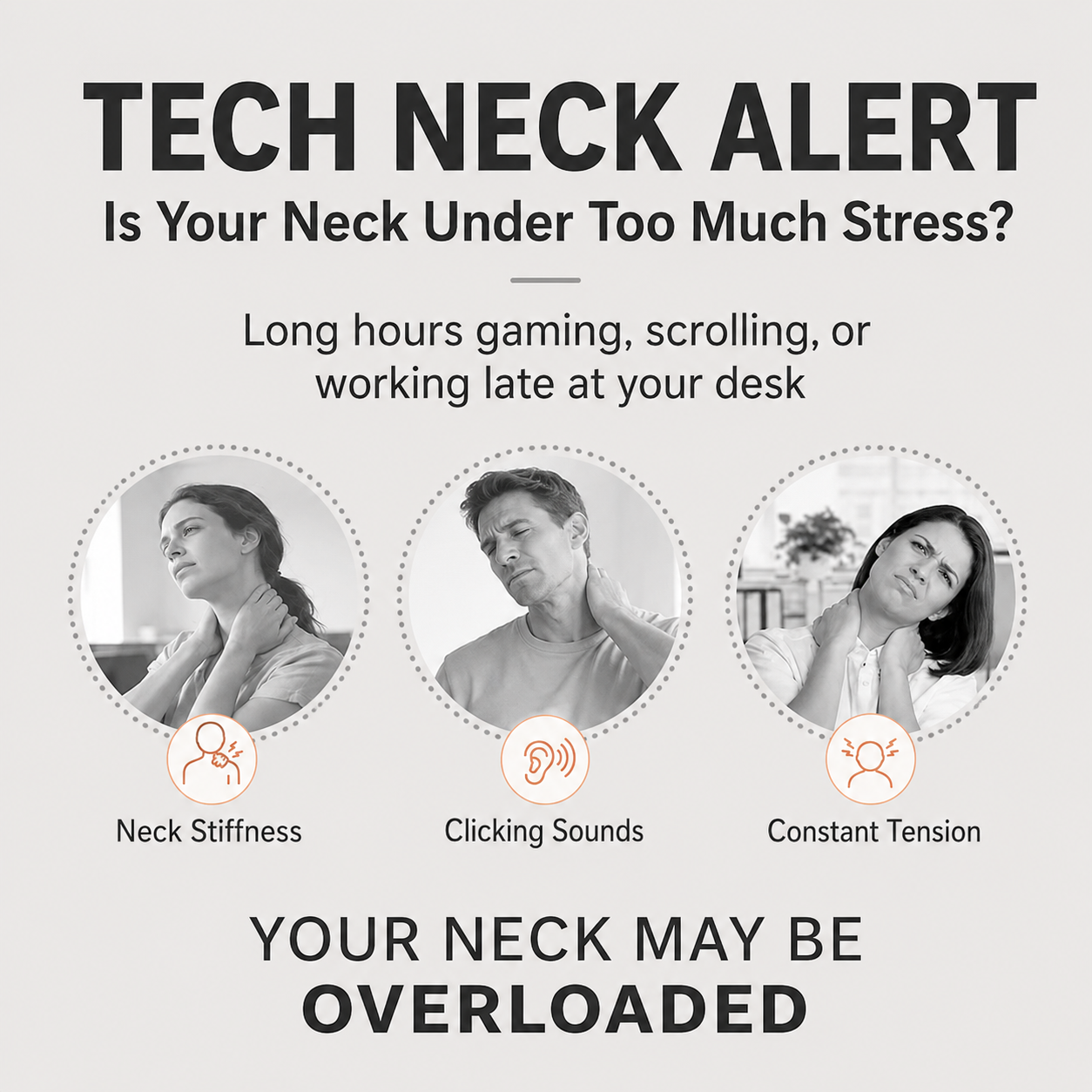 🔥LAST DAY 55% OFF🔥 Neck Reset Support Brace – Adjustable Neck Posture Corrector for Daily Comfort