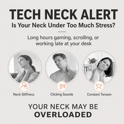🔥LAST DAY 55% OFF🔥 Neck Reset Support Brace – Adjustable Neck Posture Corrector for Daily Comfort
