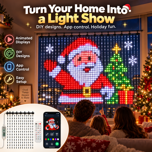 💥 50% OFF✨APP-controlled Christmas LED lights🎄 Warm, Bright & Festive🎉