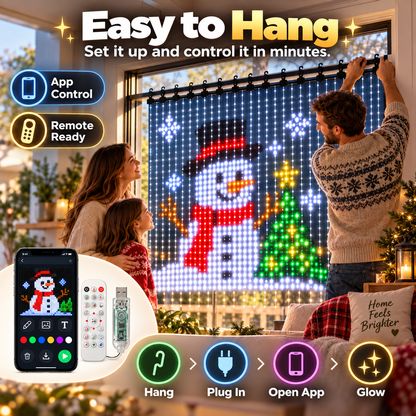💥 50% OFF✨APP-controlled Christmas LED lights🎄 Warm, Bright & Festive🎉