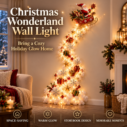 ✨Limited Time-50% OFF🎅 Christmas Wonderland Wall Light✨ Cozy Holiday Glow for Home🏠