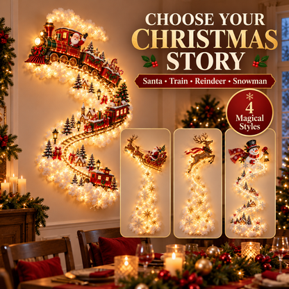 ✨Limited Time-50% OFF🎅 Christmas Wonderland Wall Light✨ Cozy Holiday Glow for Home🏠