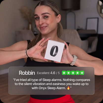 ⌚ Silent Vibration Alarm Clock – Wrist-Worn Wearable Wake-Up Device for Heavy Sleepers, Partner-Friendly Quiet Alarm with 2 Intensity Levels, 3 Alarms & 14+ Day Battery