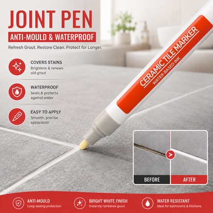 🔥Limited Time 50% OFF🔥Anti-Mould & Waterproof Joint Pen for Ceramic Tiles