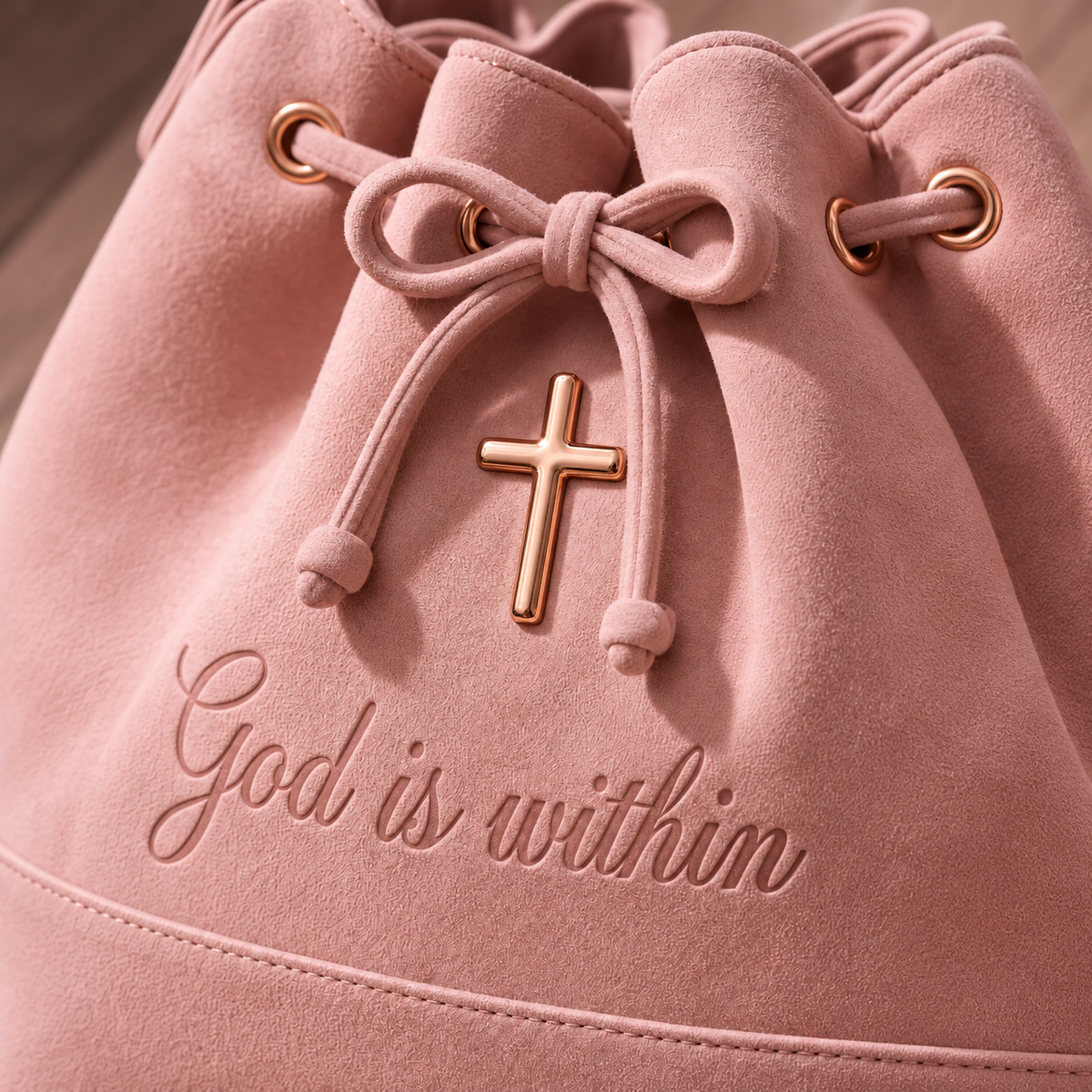 ✝️ Psalm 46:5 Christian Tote Bag | Faith-Inspired Bible & Laptop Bag