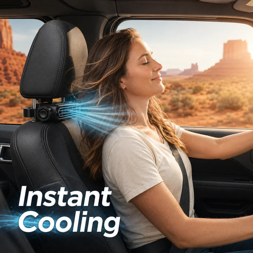 🔥Father’s Day 60% Off丨Dual Turbo Car Seat Cooling Fan