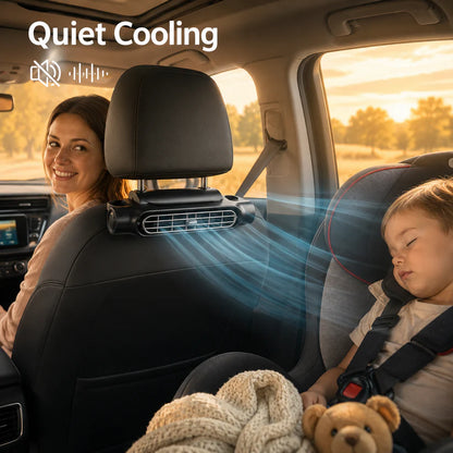 🔥Father’s Day 60% Off丨Dual Turbo Car Seat Cooling Fan