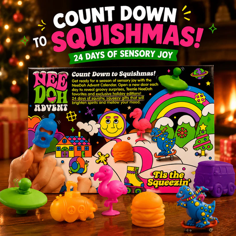 🎄2026 NeeDoh 24-Day Squishy Advent Calendar – A New Surprise Every Day 🎁