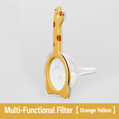 🍾Detachable Fine Mesh Funnel Strainer😍AII-IN-ONE-Ideal for straining and storing all types of food