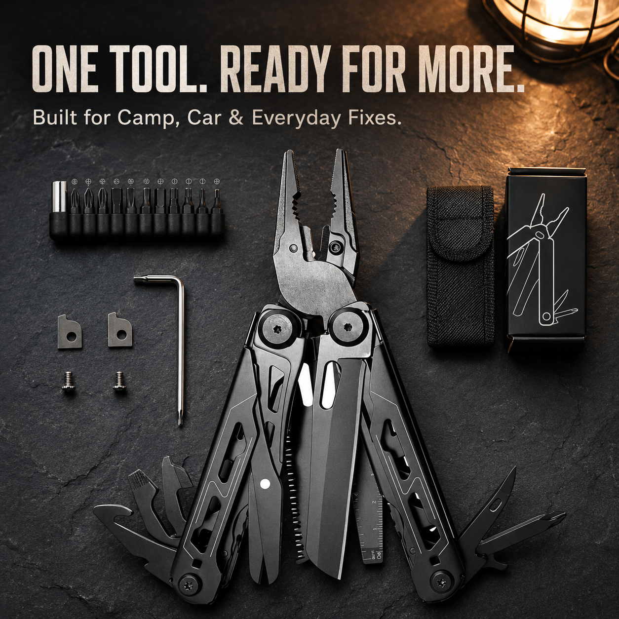 🔥Limited Time 49% OFF⚡25-in-1 Stainless Steel EDC Multi-Tool🔧