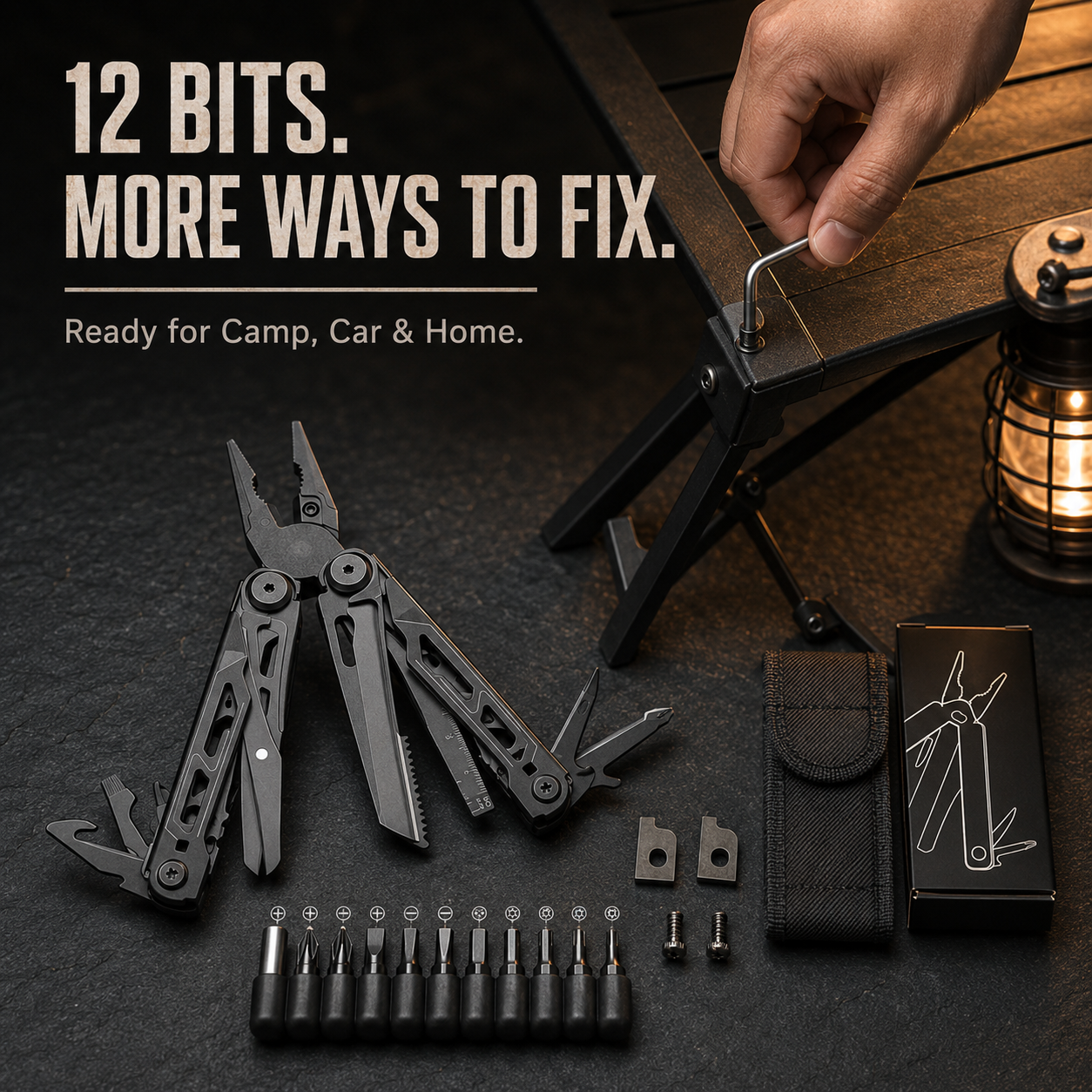 🔥Limited Time 49% OFF⚡25-in-1 Stainless Steel EDC Multi-Tool🔧
