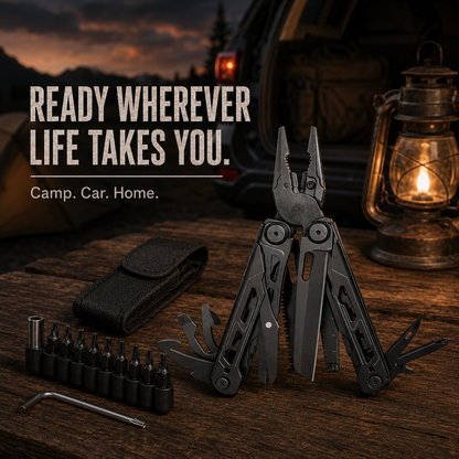 🔥Limited Time 49% OFF⚡25-in-1 Stainless Steel EDC Multi-Tool🔧