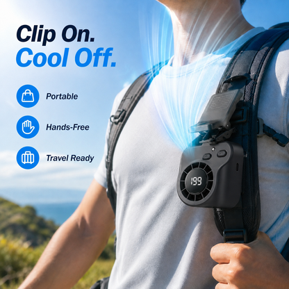 ❄️50% OFF TODAY🚗 USB Car Clip-On Fan – Stay Cool Anywhere