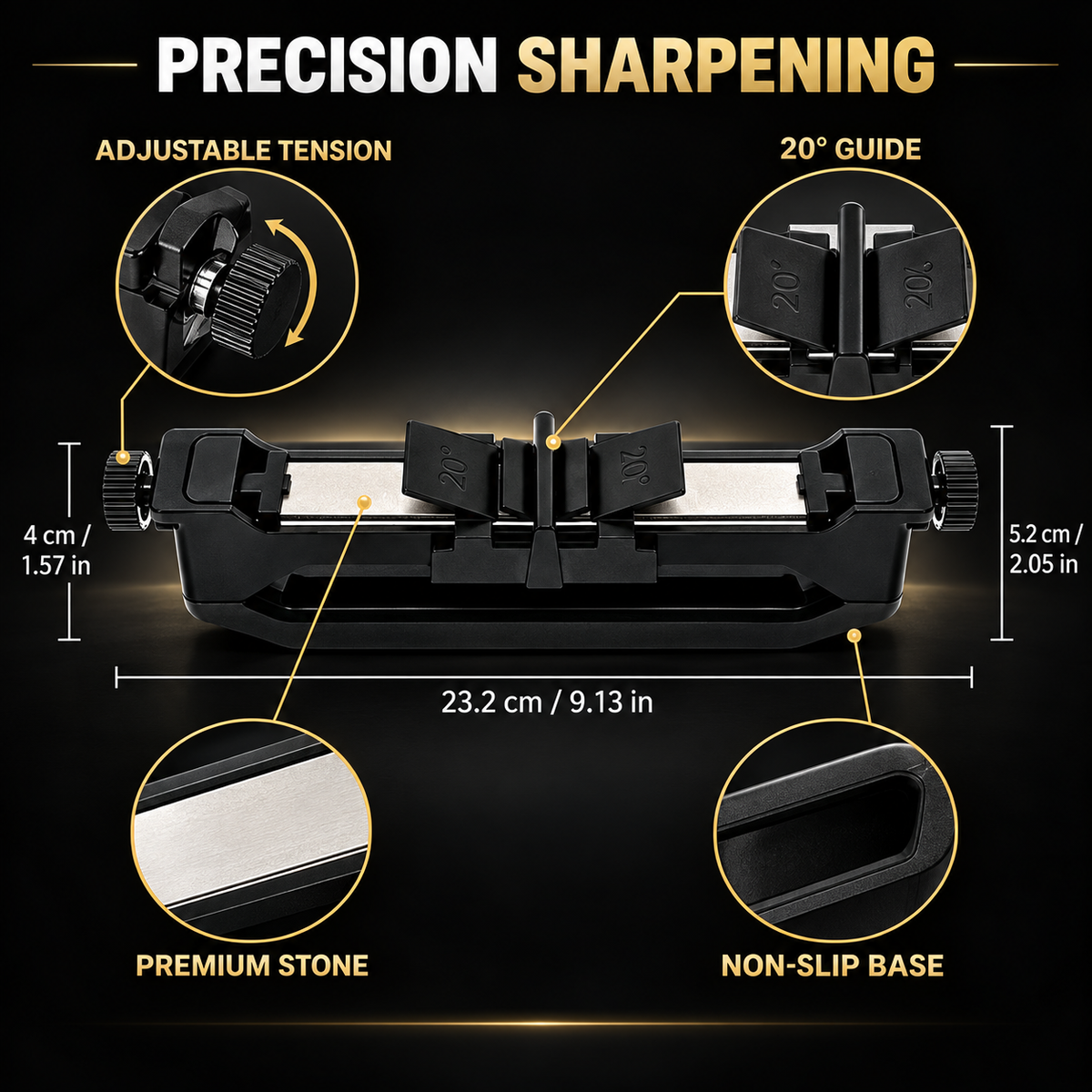 🔪✨Portable Precision Knife Sharpener