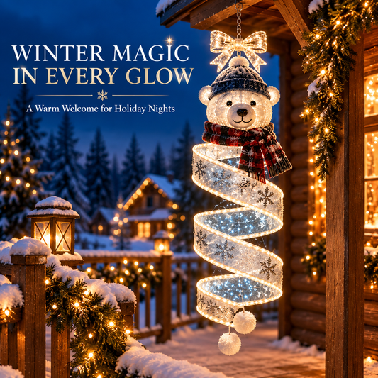 🎄Last day for 50% off🎄Christmas Magic Spiral™ Hanging LED Light Collection