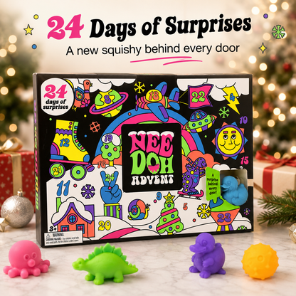 2026 NeeDoh Advent Calendar – 24 Squishy Surprises