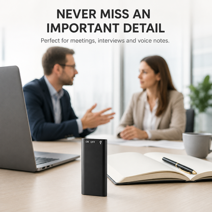 ⚡Hot Sales 49% OFF🔥8GB  Professional Voice Activated Digital Recorder & MP3 Player