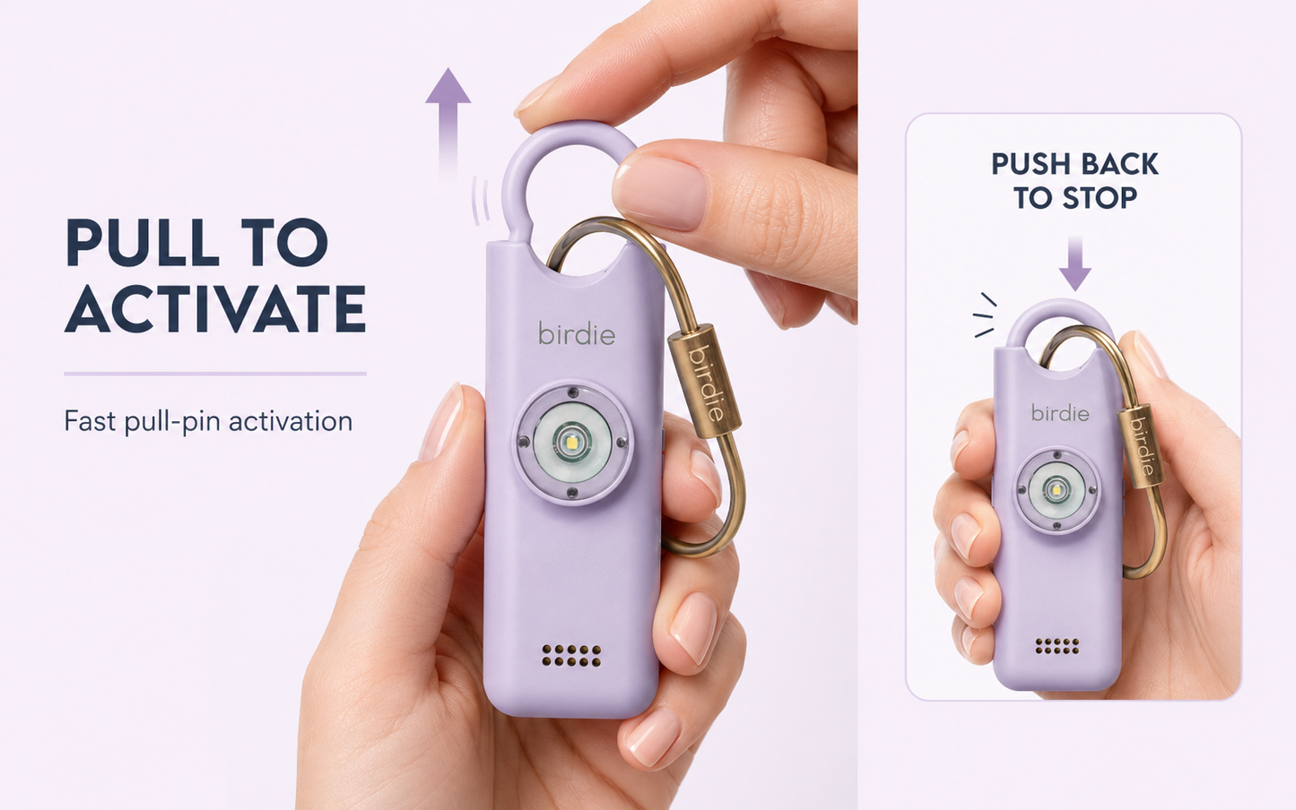 She’s Birdie 3.0 New Version – The Original Personal Safety Alarm for Women by Women
