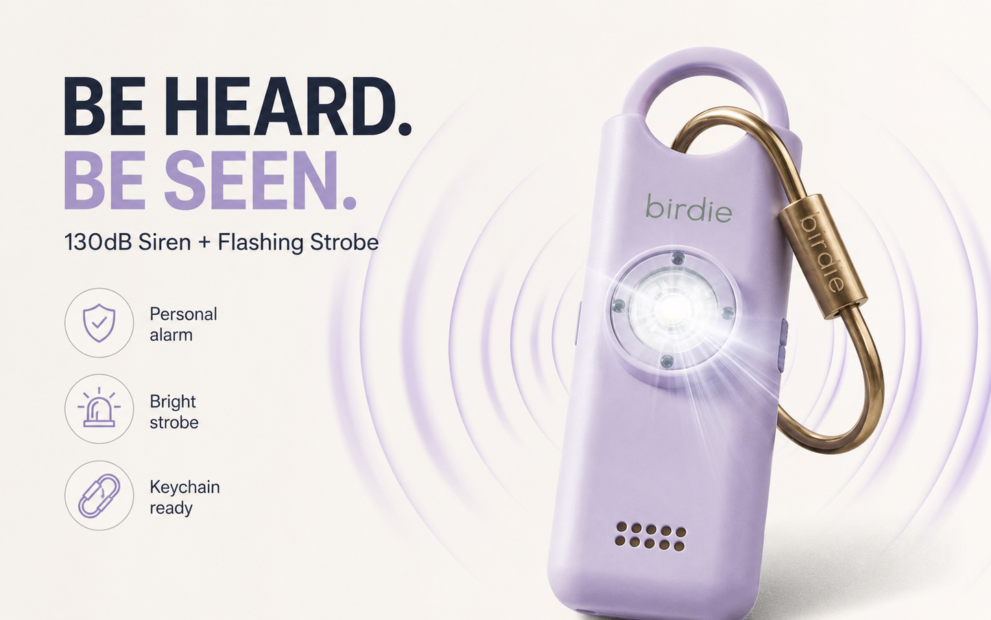 She’s Birdie 3.0 New Version – The Original Personal Safety Alarm for Women by Women
