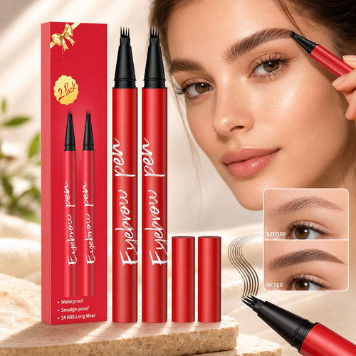 2-Pack Eyebrow Pens – Natural Hair-Like Strokes