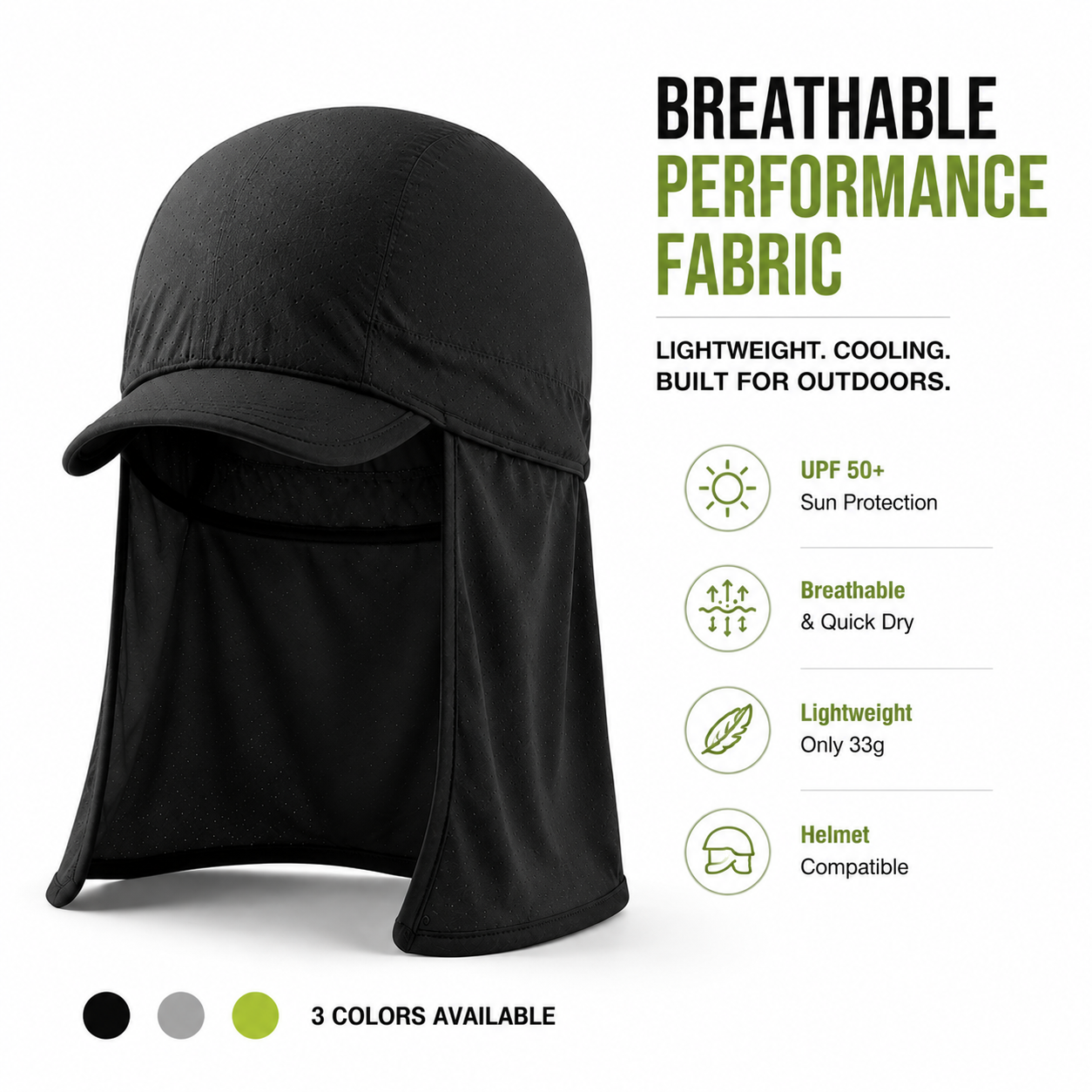 ⚡Hot Sales 49% OFF🔥3-pack Cooling Skull Cap Elastic Hard Hat☀️