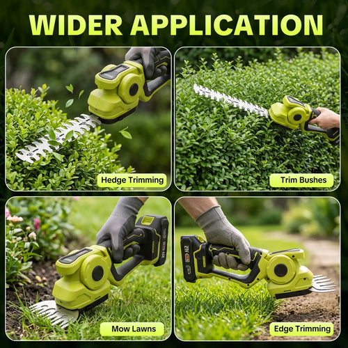 🔥Limited Time 50% OFF-Cordless 2-in-1 Grass Shear & Shrub Trimmer🌿