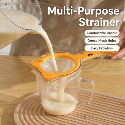 🍾Detachable Fine Mesh Funnel Strainer😍AII-IN-ONE-Ideal for straining and storing all types of food