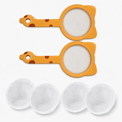 🍾Detachable Fine Mesh Funnel Strainer😍AII-IN-ONE-Ideal for straining and storing all types of food
